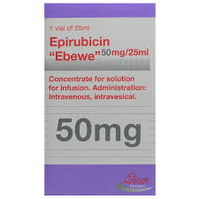 EPIRUBICIN EBEWE 50MG/25ML H/1 LỌ