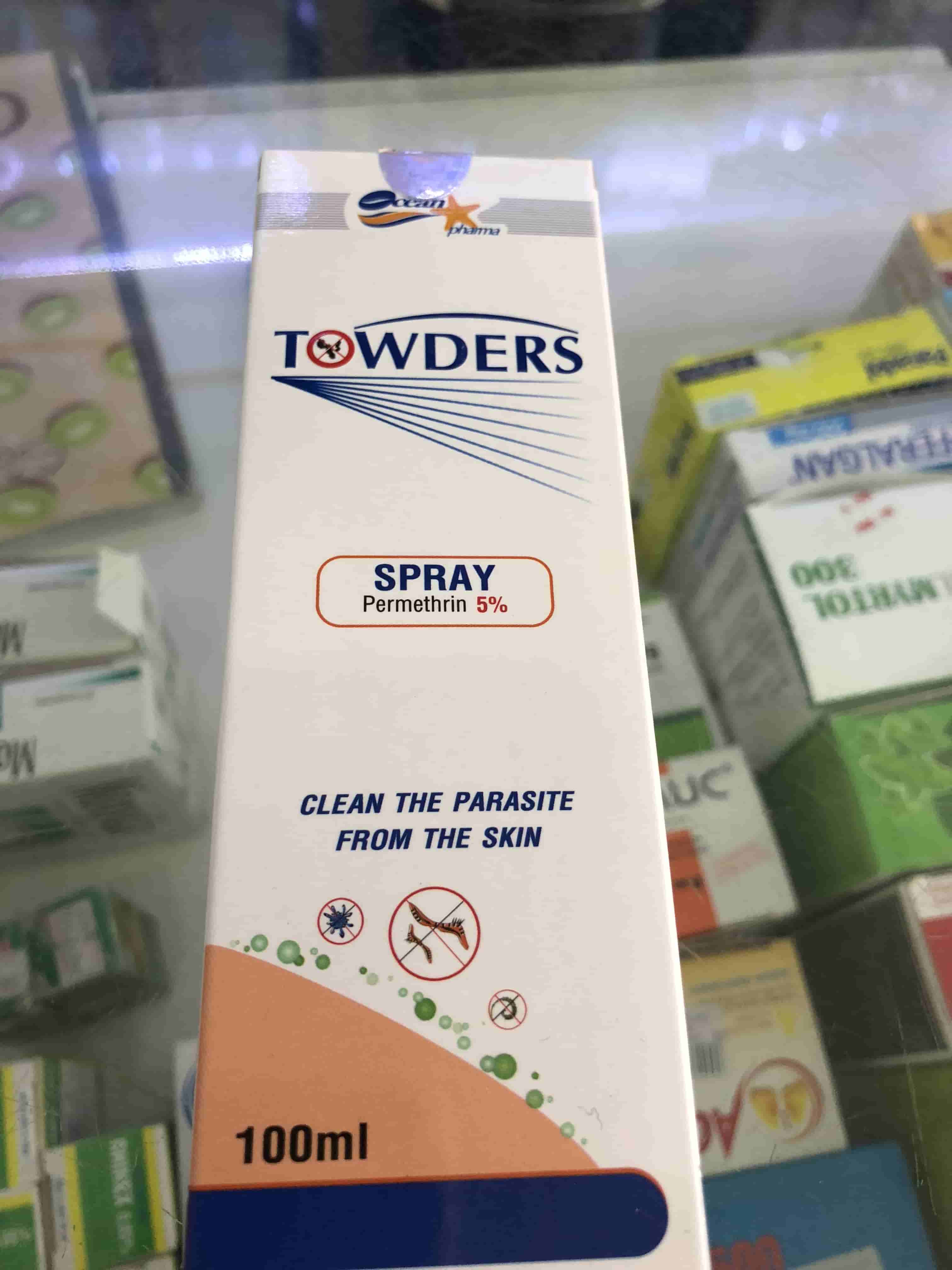 TOWDERS PRAY TRỊ GHẺ chai 100 ml