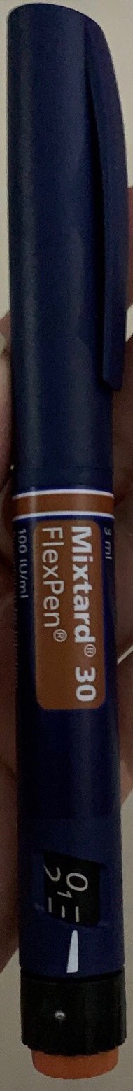 Mixtard 30 Flexpen 100IU/ml 3ml H/5 cây ( bút tiêm tiểu đường)