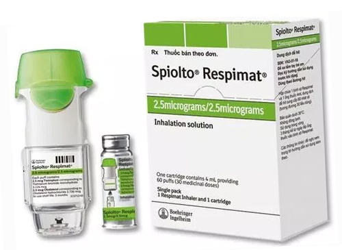 Spiolto Respimat 4 ml ( H/1ống thuốc+ 1 bình xịt)