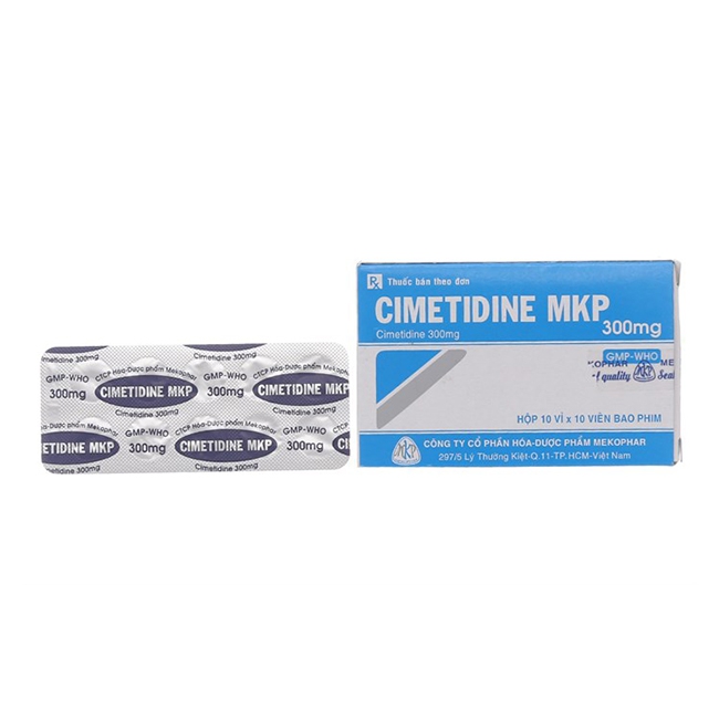 Cimetidine MKP 300mg 100 viên