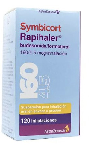 SYMBICORT RAPIHALER 160/4,5 MCG 120 LIỀU