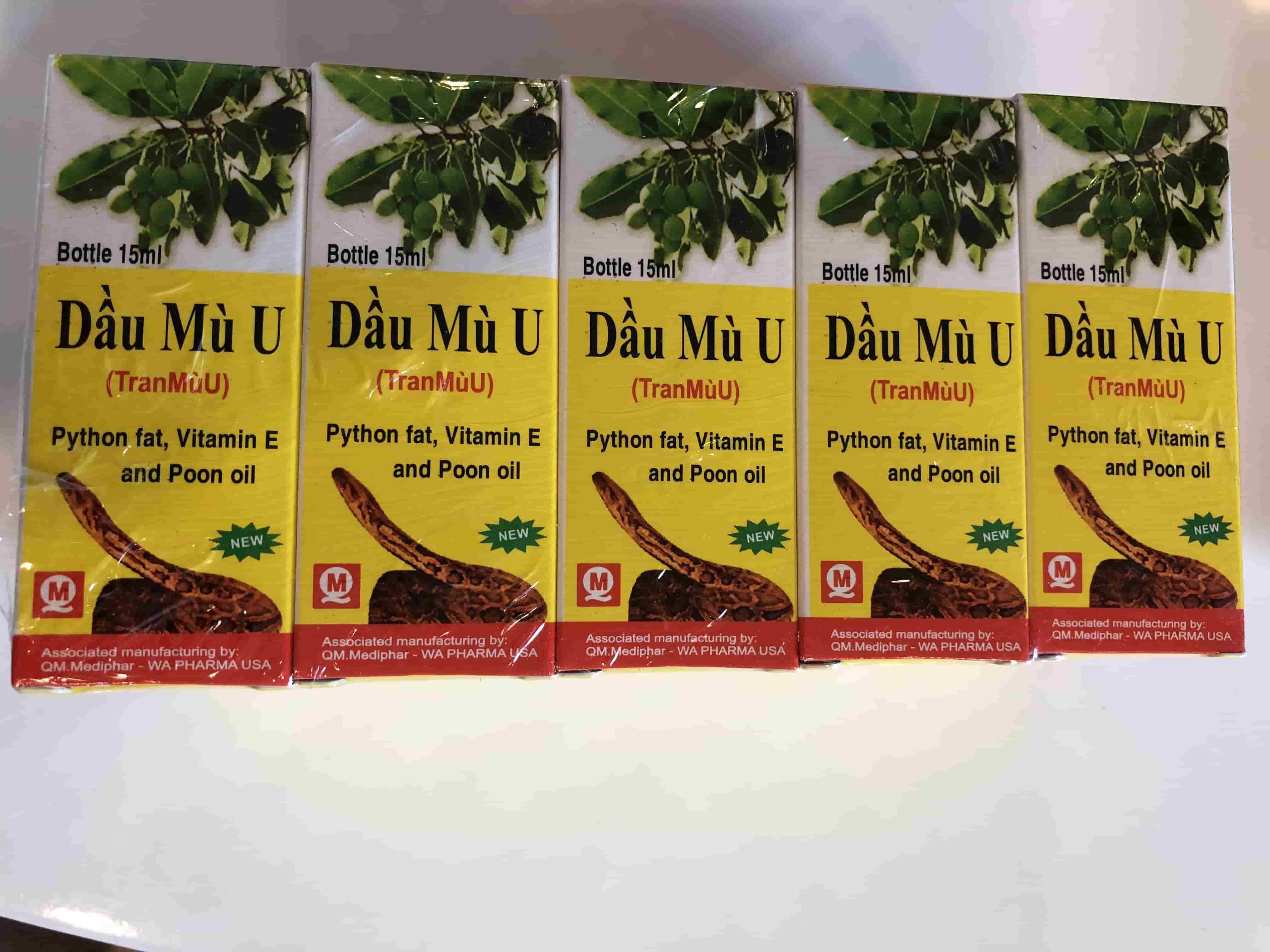 DẦU MU U MQ Lốc 10 chai