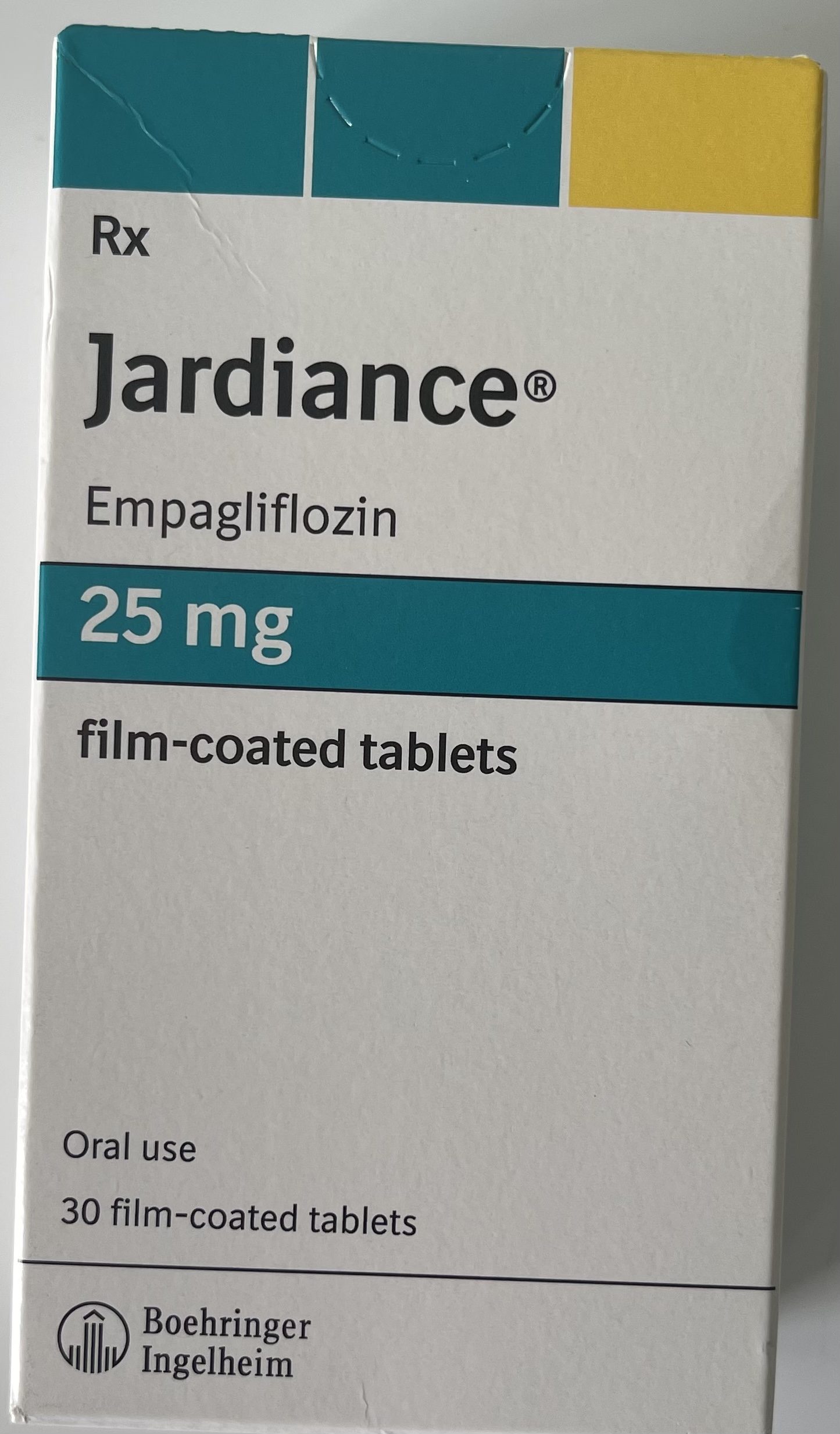 Jardiance 25mg H/30 viên (trị đái tháo đường )