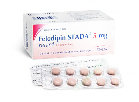 FELODIPIN STADA H/100 viên