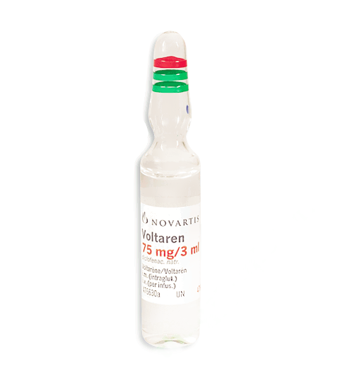 VOLTAREN 75 MG/3 ML inj H/5 o